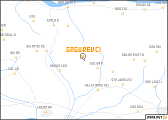 map of Grgurevci