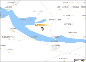 map of Gribanov