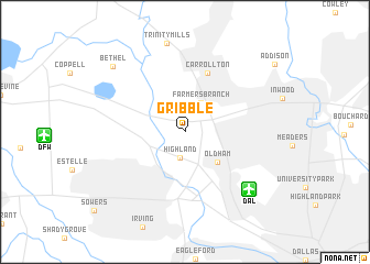 map of Gribble
