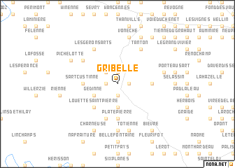 map of Gribelle