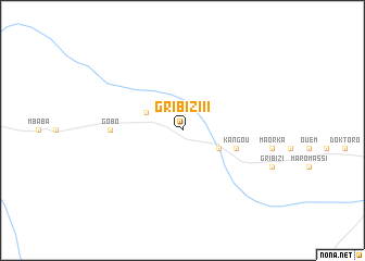 map of Gribizi II