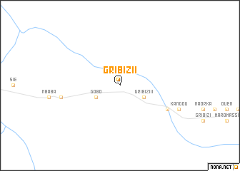 map of Gribizi I