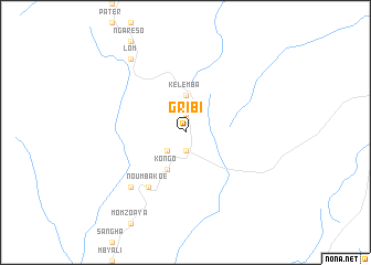 map of Gribi