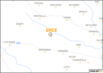 map of Grice