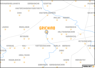 map of Grichino