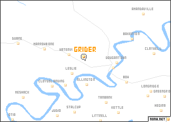 map of Grider