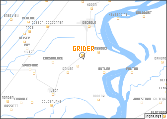 map of Grider