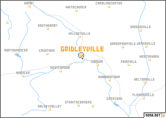 map of Gridleyville