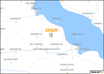 map of Gridni