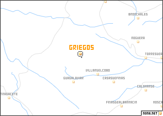 map of Griegos