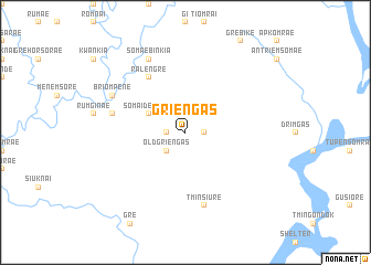 map of Griengas