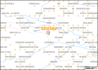 map of Griesau