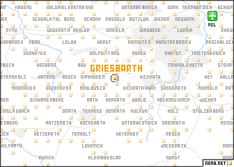 map of Griesbarth