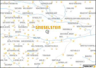 map of Grieselstein