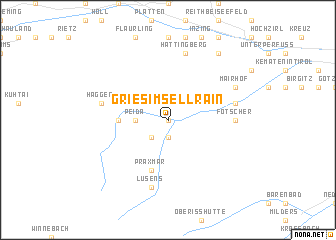 map of Gries im Sellrain