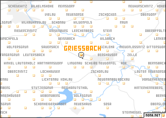 map of Grießbach