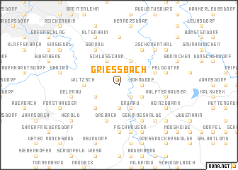 map of Grießbach