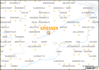 map of Grießem