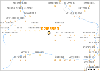 map of Grießen