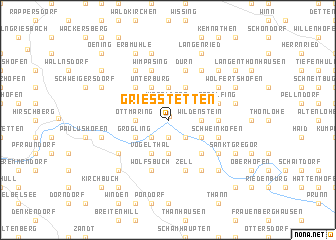 map of Griesstetten