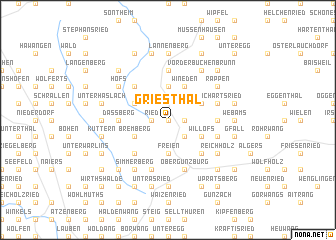 map of Griesthal