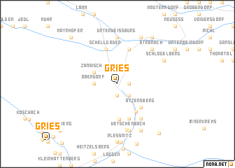 map of Gries