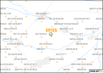 map of Gries