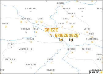 map of Grieze