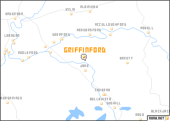 map of Griffin Ford