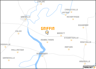 map of Griffin