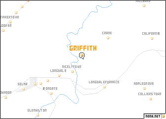 map of Griffith