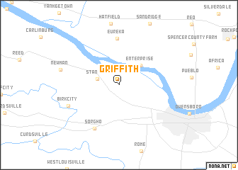 map of Griffith
