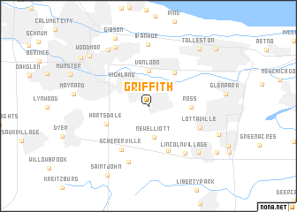 map of Griffith