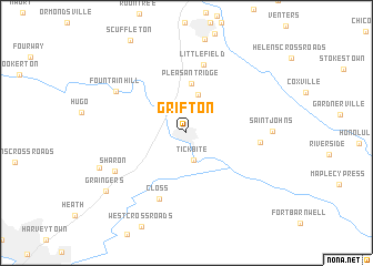 map of Grifton