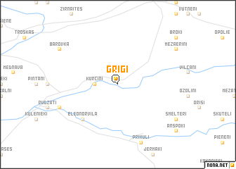 map of Grigi