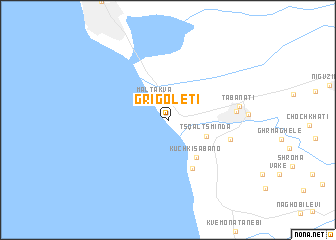 map of Grigoleti