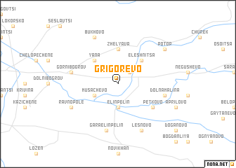map of Grigorevo