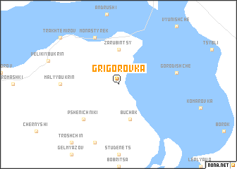 map of Grigorovka