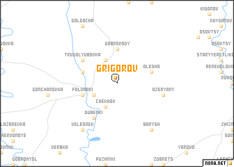 map of Grigorov