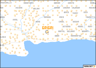 map of Grigri