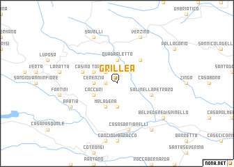 map of Grillea