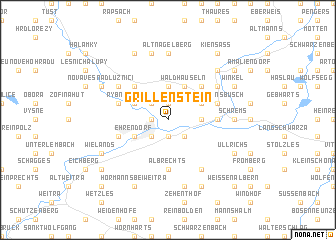 map of Grillenstein