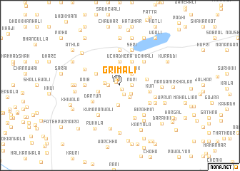 map of Grīmali