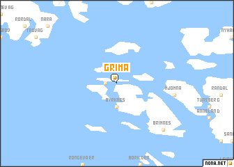 map of Grima