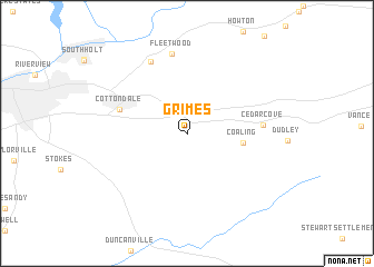 map of Grimes