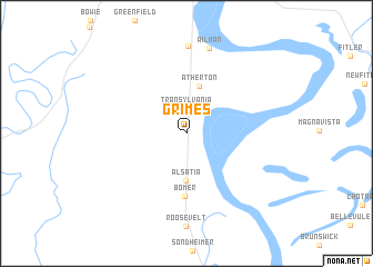 map of Grimes