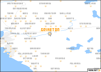 map of Grimeton