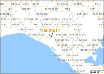 map of Grimett