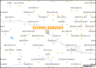 map of Grimmelshausen