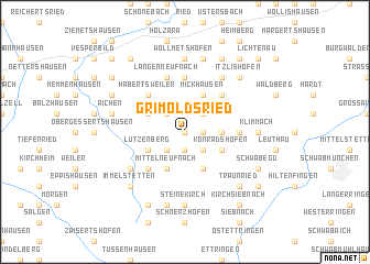 map of Grimoldsried